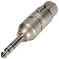 Neutrik NA3FP XLR Female Adapter to 1/4" Stereo Plug